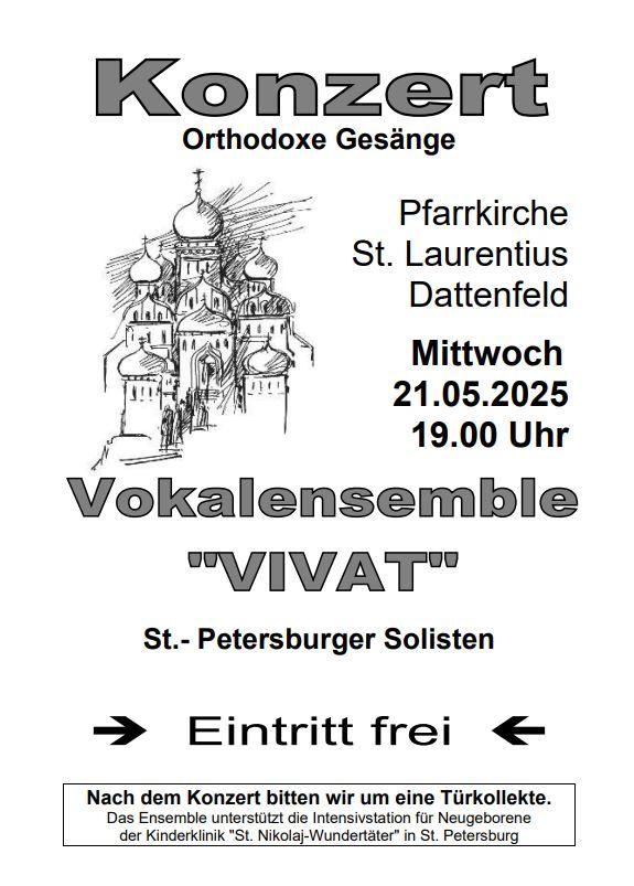 Vivat Plakat 2025 (c) Herbert Hornig Vivat Plakat 2025