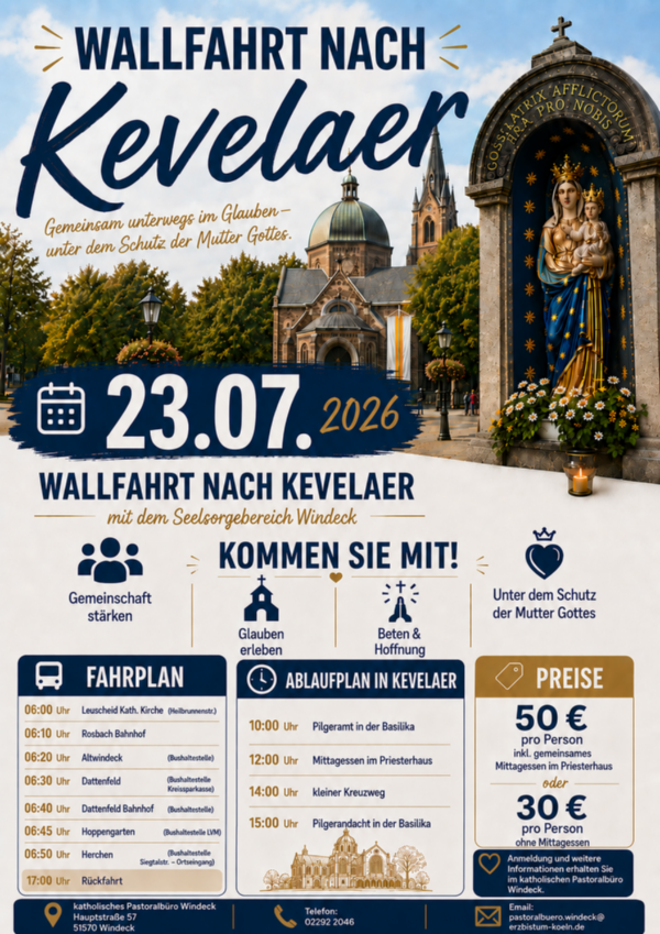 Wallfahrt Kevelaer