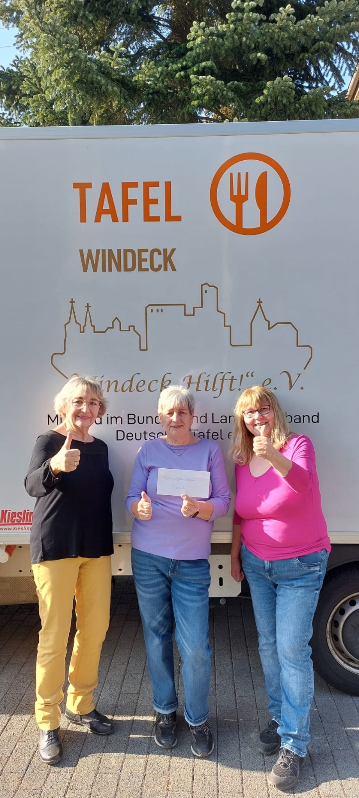 Spendenübergabe Tafel Windeck - Fastensuppenessen 03.2026