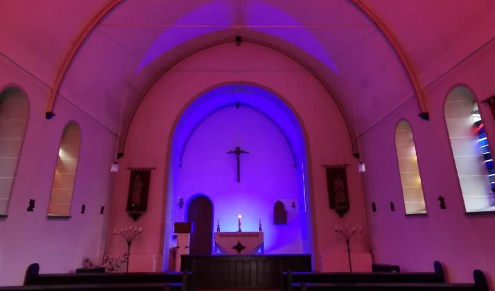 Kapelle Dreisel innen