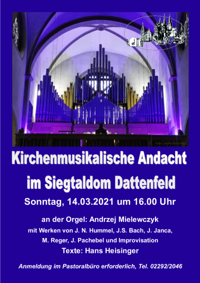 Kirchenmusikalische Andacht