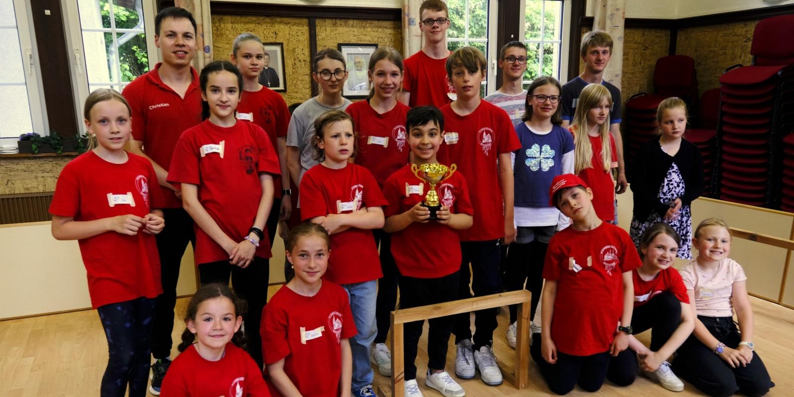 Fliegenklatschenhockey 2024 Gruppenfoto