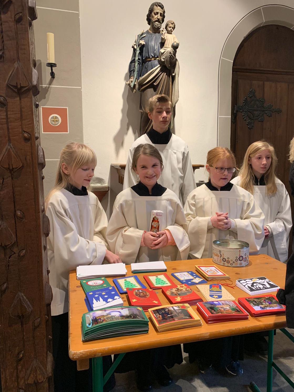 2022-12-04 Weihnachtskartenverkauf