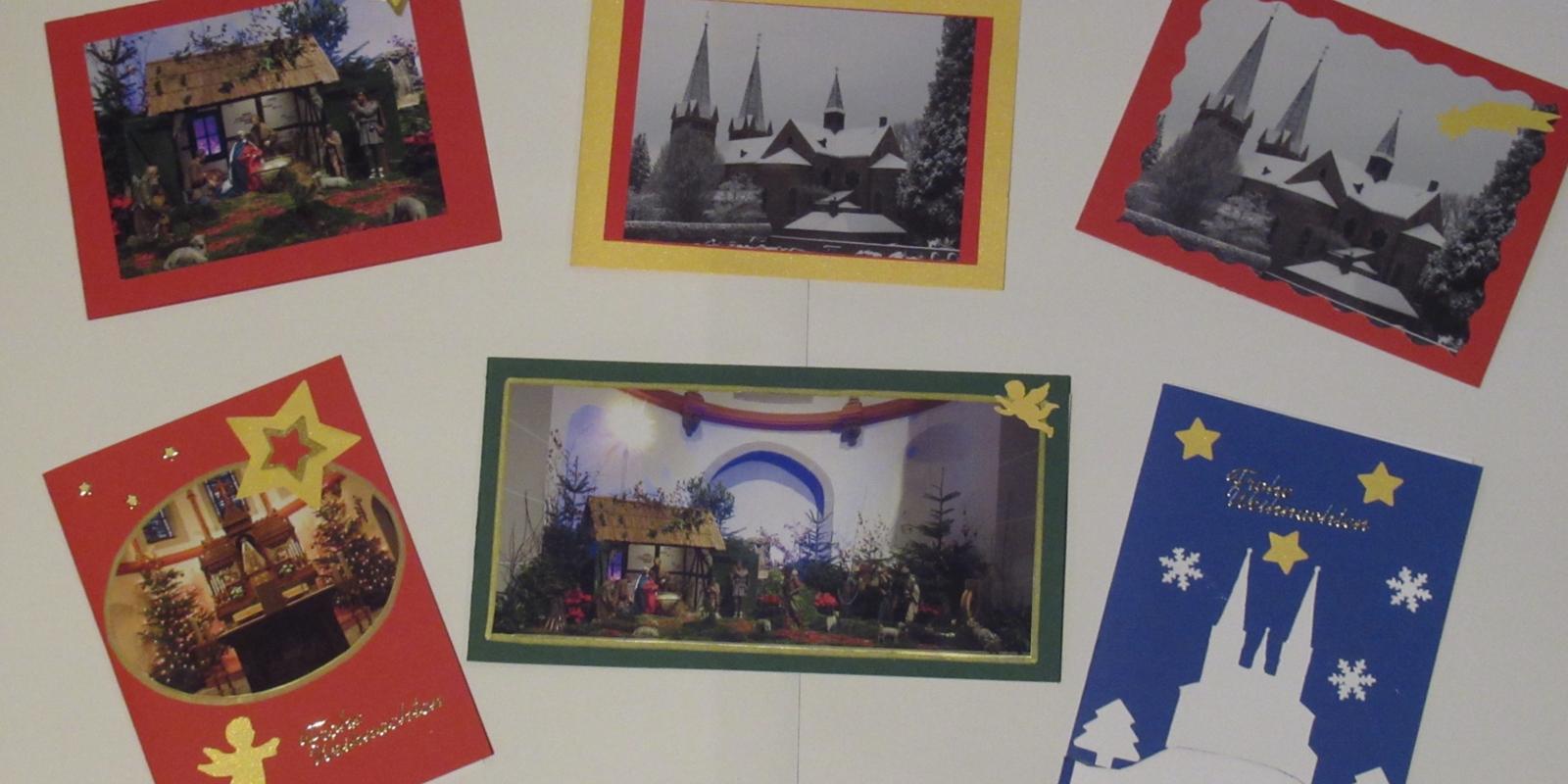 Die Weihnachtskarten sind fertig!